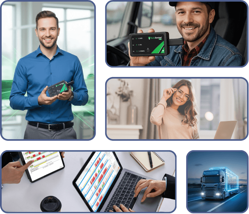 kolaz tachoterminalpro3, czas pracy kierowcy, program do rozliczania kierowców